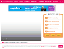 Tablet Screenshot of netmums.com